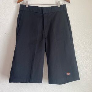 Dickies Men's loose fit work shorts, black, 31"